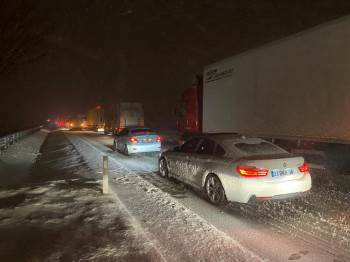 Afyonkarahisar-Antalya Karayolu Kar Nedeniyle Ulaşıma Kapandı
