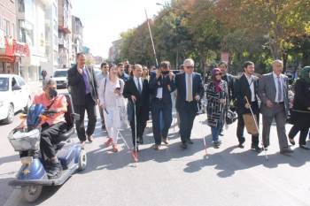 Afyonkarahisar’Da , 15 Ekim Dünya Beyaz Baston Ve Güvenlik Günü
