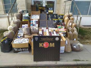 Afyonkarahisar’Da 105 Bin Adet Doldurulmuş Makaron Ele Geçirildi
