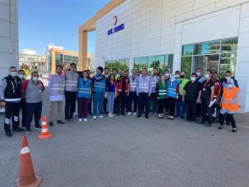 Afyonkarahisar’Da 11 Hastanede Hap Tatbikatı
