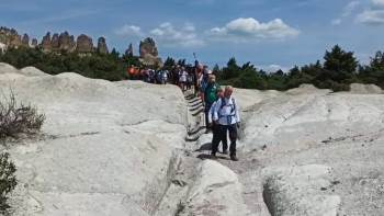 Afyonkarahisar’Da 115 Dağcı, Frig Yolları’Nda Yürüdü
