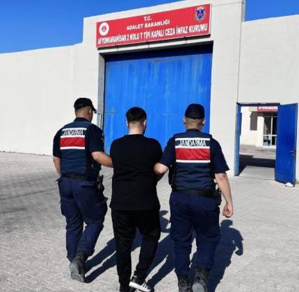 Afyonkarahisar’da 14 yıl hapis cezası olan şahıs yakalandı