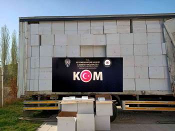 Afyonkarahisar’Da 6 Milyon 740 Bin Adet Boş Makaron Ele Geçirildi
