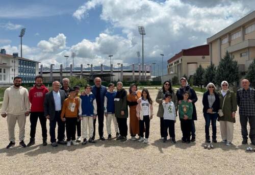 Afyonkarahisar’da anneler günü bocce ile kutlandı