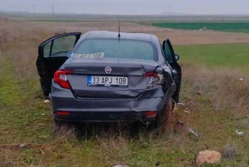 Afyonkarahisar’da araziye giren araçta 5 kişi yaralandı