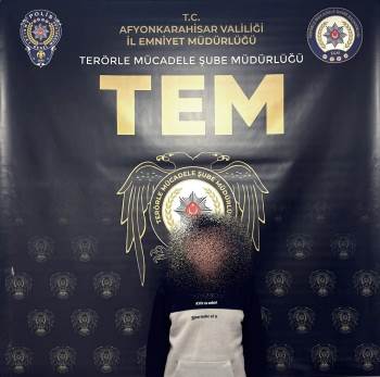 Afyonkarahisar’Da Deaş Operasyonu: 1 Gözaltı
