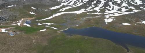 Afyonkarahisar’da dron görüntüleri büyüledi: İki mevsim bir arada