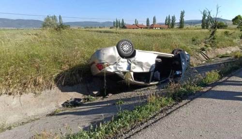 Afyonkarahisar’da feci kaza: 1 ölü, 3 yaralı