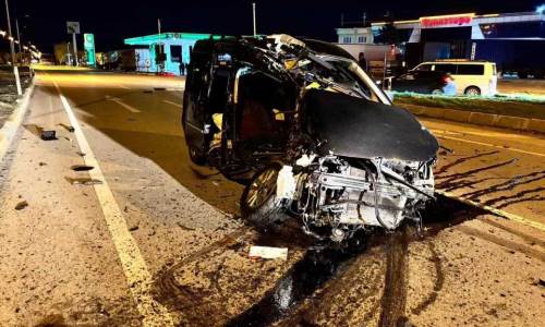 Afyonkarahisar’da feci trafik kazası: 1 kişi hayatını kaybetti