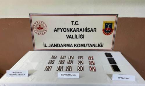 Afyonkarahisar’da jandarmadan uyuşturucu operasyonu