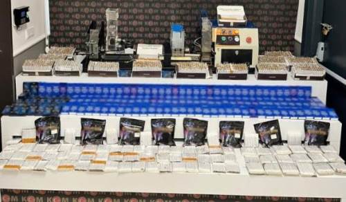 Afyonkarahisar’da kaçak tütün operasyonu: 2 kişi yakalandı