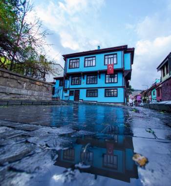 Afyonkarahisar’Da Kartpostallık Yağmur Manzaraları
