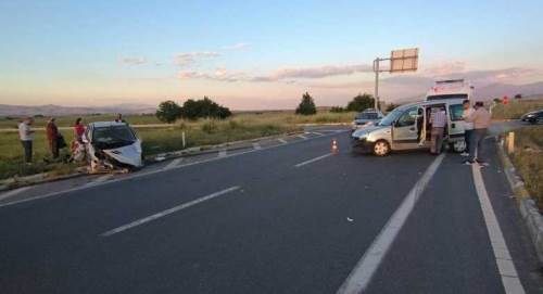 Afyonkarahisar’da kaza: 8 kişi yaralandı
