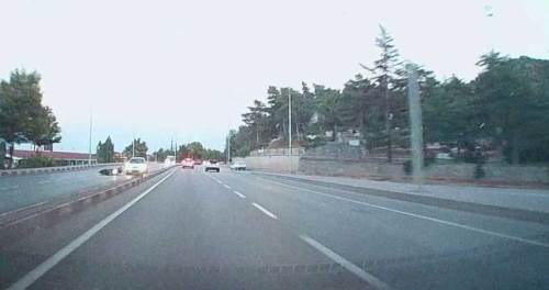 Afyonkarahisar’da kaza: Motosikletli metrelerce sürüklendi!