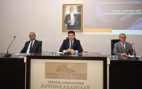 Afyonkarahisar’da Koordinasyon Kurulu Toplantısı yapıldı