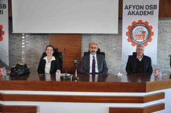 Afyonkarahisar’Da Kosgeb Sanayicilere Hızlı Destek Programını Anlattı
