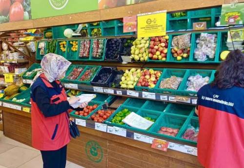 Afyonkarahisar’da marketlerde fiyat takibi: Ekipler tek tek kontrol etti