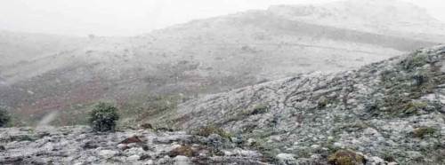 Afyonkarahisar’da Mayıs ayında kar sürprizi