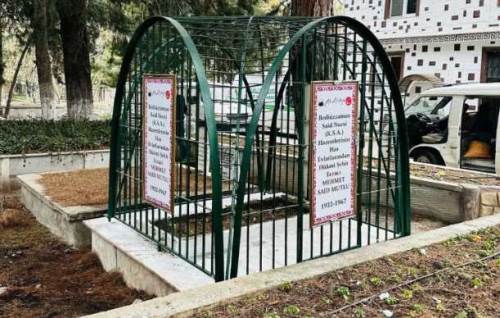 Afyonkarahisar'da Mehmet Said Mutlu'nun kabri yenilendi