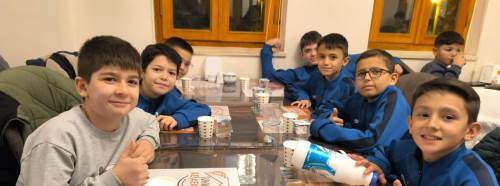 Afyonkarahisar’da minik kramponlar moral depoladı