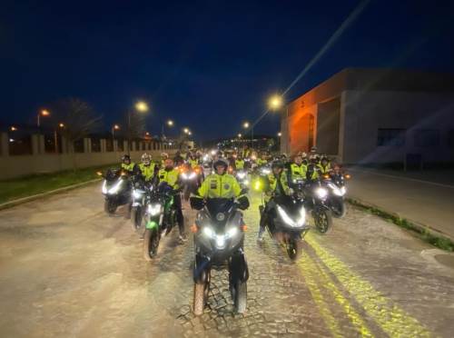 Afyonkarahisar’da motosiklet sürücülerine güvenli sürüş eğitimi