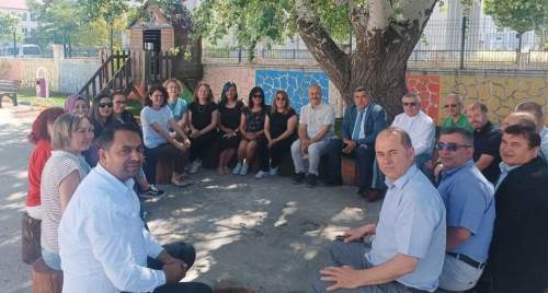 Afyonkarahisar’da öğretmenlere moral ziyareti