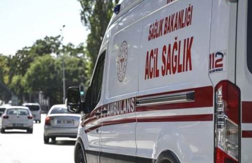 Afyonkarahisar’da otobüs ve ATV çarpıştı, 1 kişi yaralandı