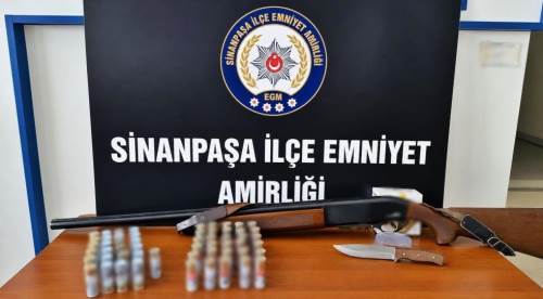 Afyonkarahisar'da sosyal medya paylaşımı sonrası operasyon: Evinden cephanelik çıktı