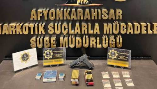 Afyonkarahisar’da torbacı operasyonu: 1 tutuklama