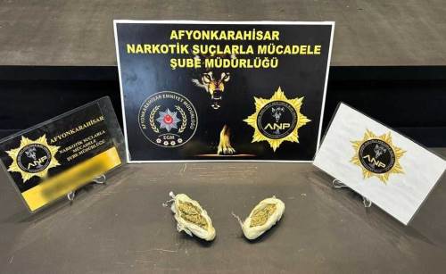 Afyonkarahisar’da uyuşturucu operasyonu: 1 tutuklama