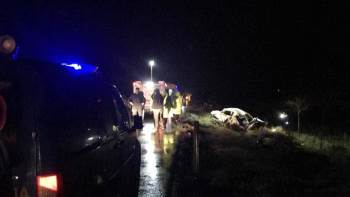 Afyonkarahisar’daki kazada yürek burkan detay