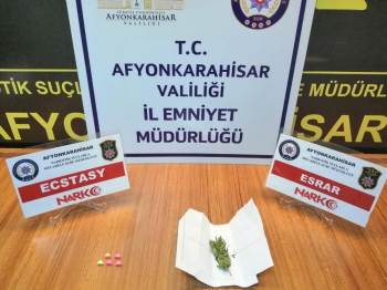 Afyonkarahisar Emniyeti Uyuşturucuyla Mücadelede Hız Kesmiyor
