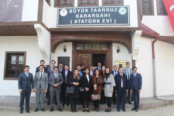 Afyonkarahisar’In İlçe Kaymakamlarından Büyük Taarruzun Kazanıldığı Topraklara Ziyaret
