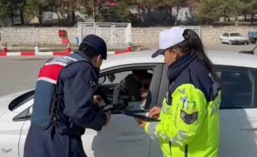 Afyonkarahisar'ın o ilçesinde 30 sürücü cezadan kaçamadı