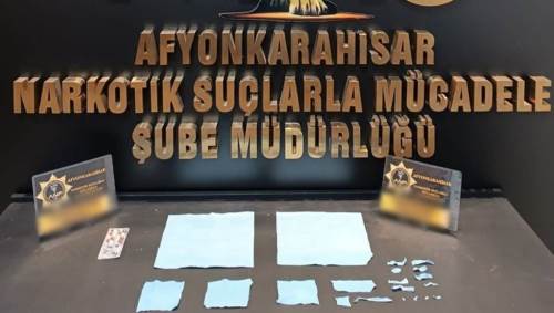 Afyonkarahisar Otogarı’nda uyuşturucu operasyonu
