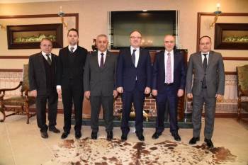 Afyonkarahisar Protokolünden İsmet Güral’A Ziyaret
