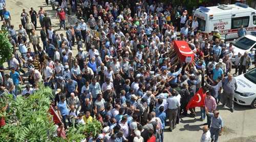Afyonkarahisar şehidini uğurladı