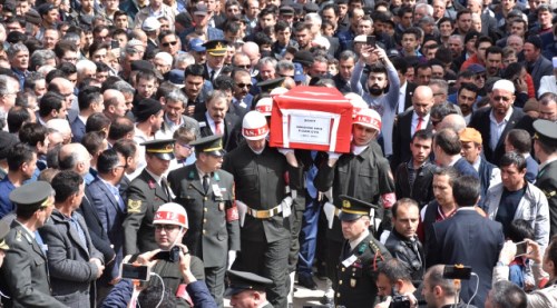 Afyonkarahisar şehidini uğurladı