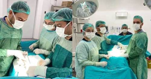 Afyonkarahisardaki devlet hastanesinde bu ameliyat ilk kez yapıldı