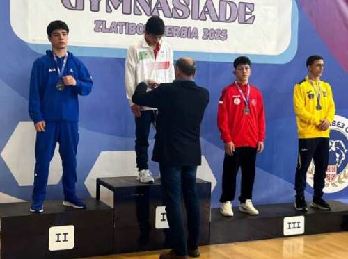 Afyonkarahisarlı öğrenci Sırbistan’da dünya üçüncüsü oldu