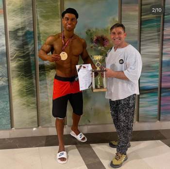 Afyonkarahisarlı Sporcu Türkiye Vücut Geliştirme Şampiyonu Oldu
