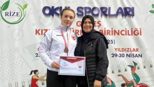 Afyonkarahisarlı sporcudan Rize'de büyük başarı