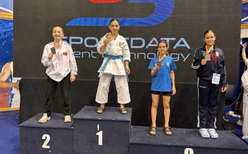 Afyonkarahisarlı Zeynep Naz Kahvecigil Balkanlar’da da madalya kazandı