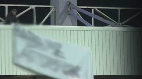 Afyonspor-Eskişehirspor maçında tansiyonu yükselten pankart!