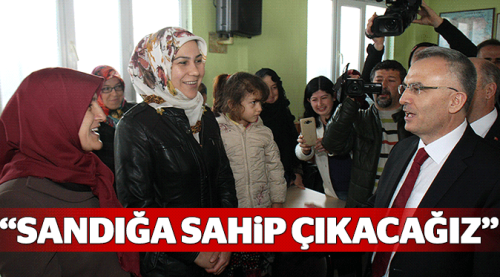 Ağbal: Sandığa sahip çıkacağız