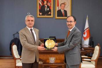 Ağır Ceza Mahkeme Başkanı Ve Bilecik Cumhuriyet Başsavcısından Rektöre Ziyaret
