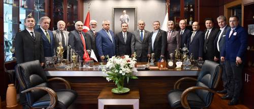 Ahbaplar’dan Ahmet Ataç’a ziyaret