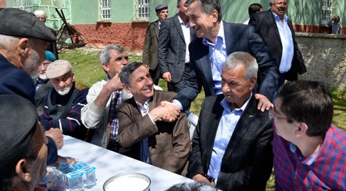 Ahmet Ataç Eskişehir'de yağmur duasına çıktı
