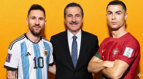 Ahmet Ataç'ı gülümseten soru: “Messi mi, Ronaldo mu?”