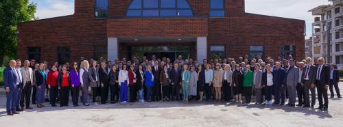 Ahmet Ataç muhtarlar ile buluştu